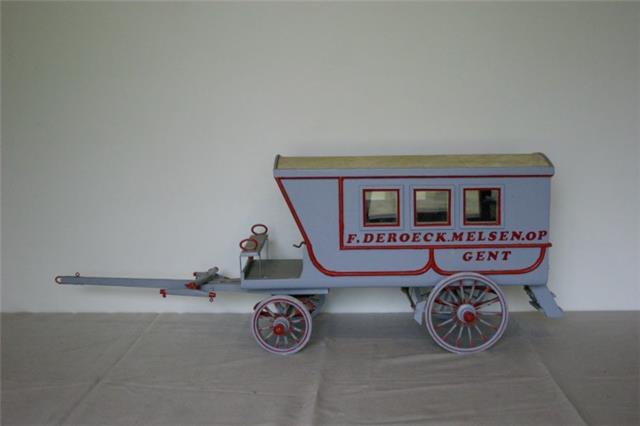 Miniatuur diligence- omnibus De Roeck, Karrenmuseum Essen